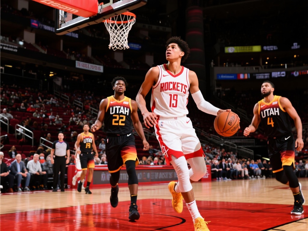 申京准三双格林高效 火箭大胜爵士锁定季后赛 在一场备受关注的NBA常规赛中,休斯顿火